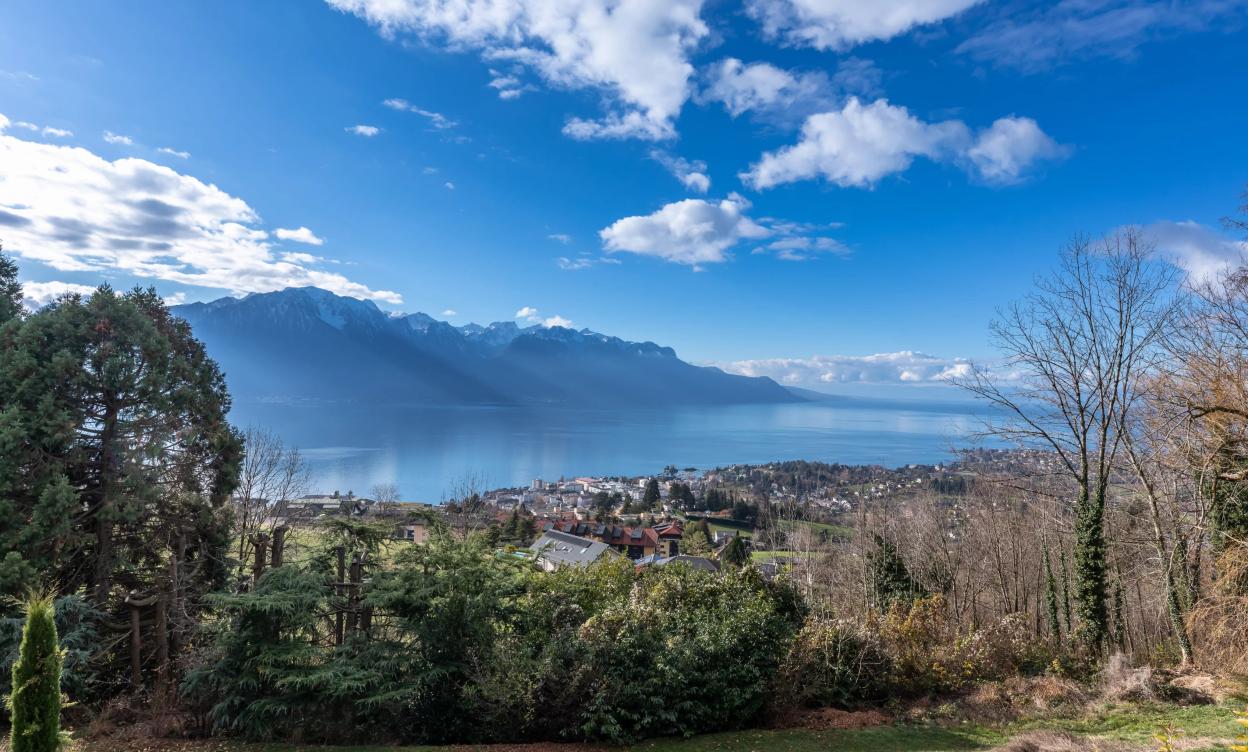 Un havre de paix avec piscine et vue panoramique image